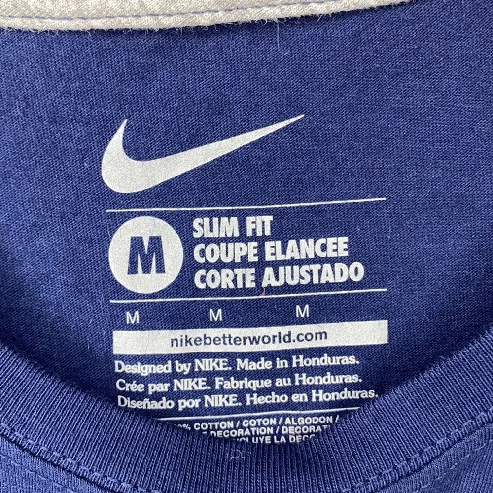 Nike Slim Fit Denver Broncos Navy Short Sleeve T Shirt M - Picture 5 of 6